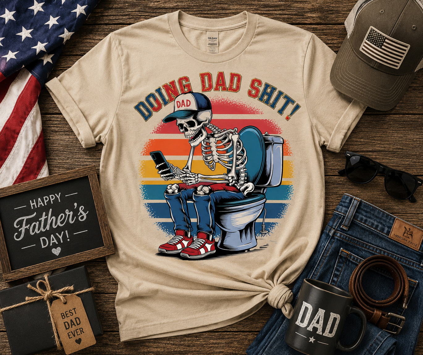 Doing Dad Sh*t Men's T-Shirt
