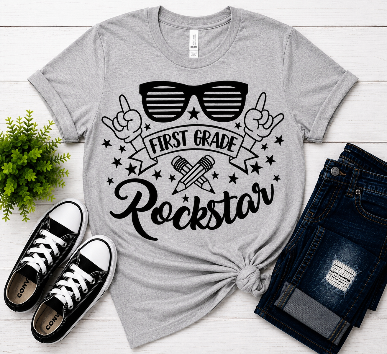 First Grade Rockstar T-Shirt