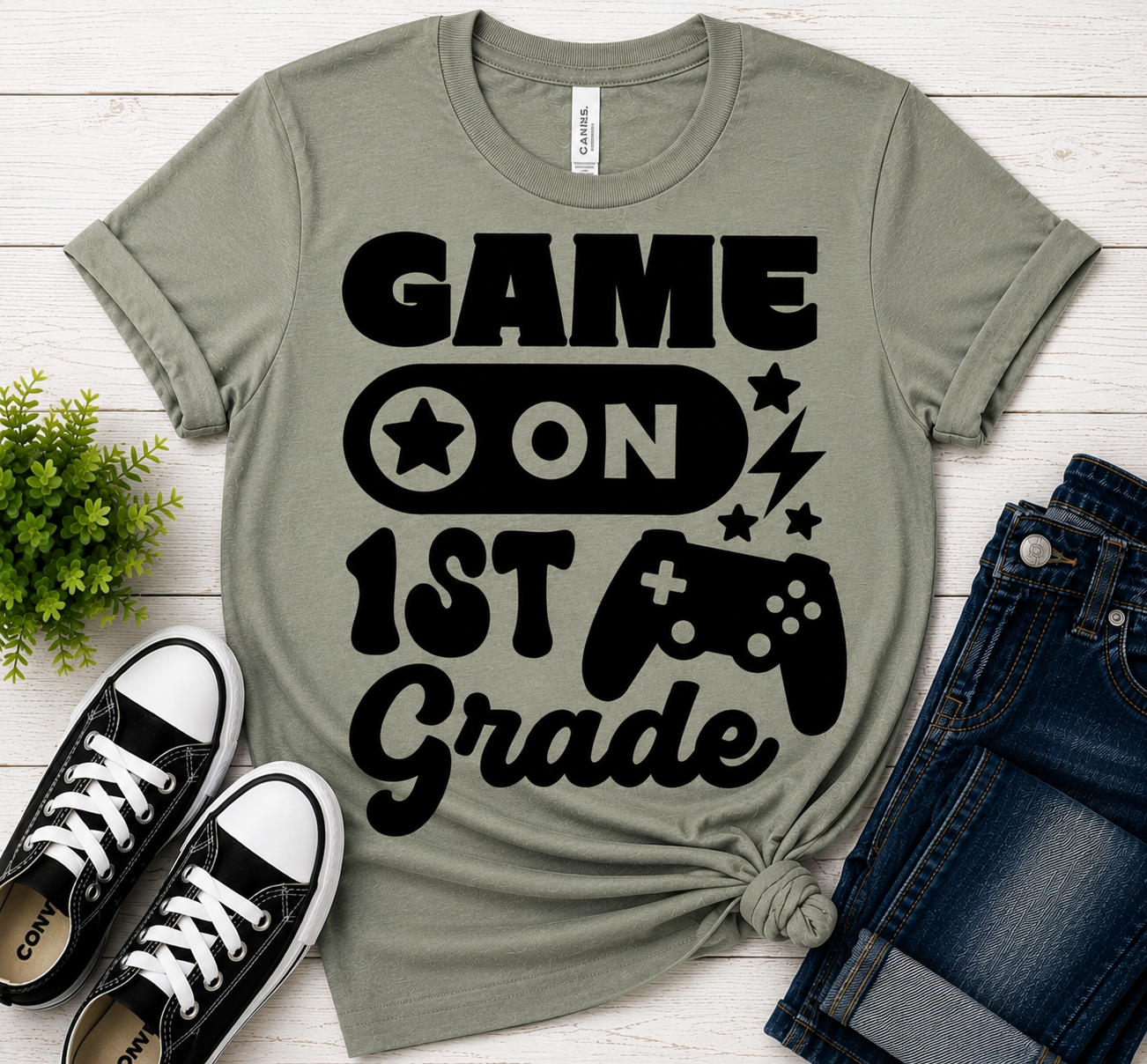 Game On 1st Grade Back to School T-Shirt