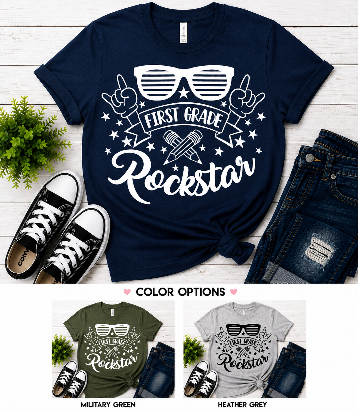First Grade Rockstar T-Shirt