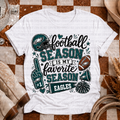 Football Season Is My Favorite Season Eagles T-Shirt