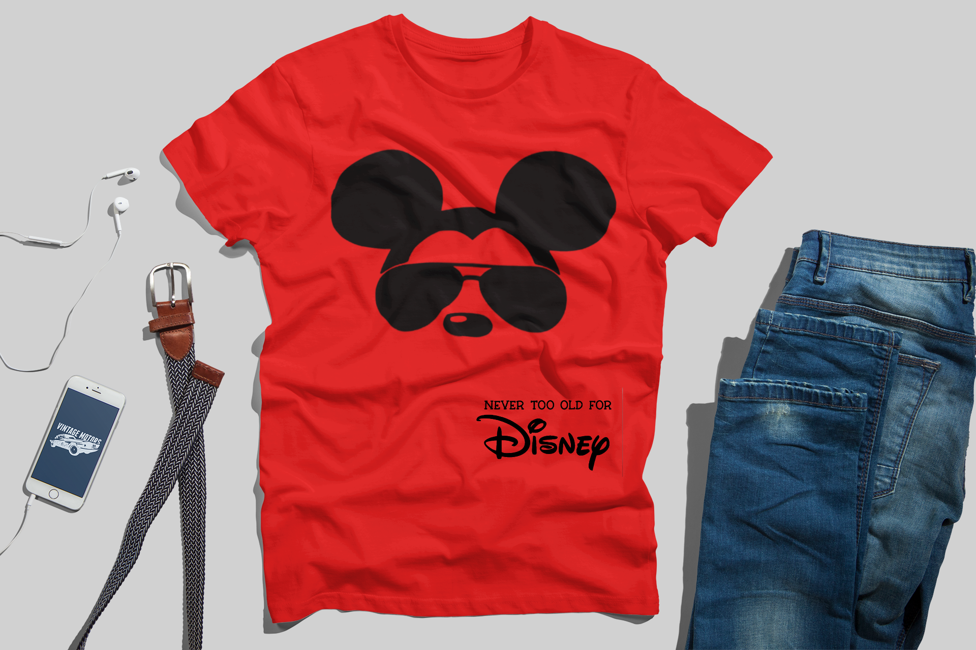 Disney Family Matching Shirts – Never Too Old/Young for Disney