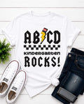 ABCD Kindergarten Rocks! Toddler Tee | Back to School Shirt