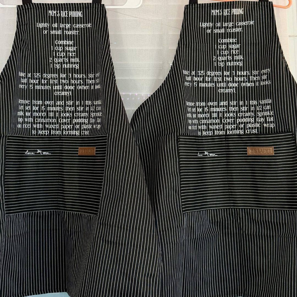 Custom Recipe Keepsake Apron