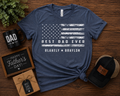 Best Dad Ever Personalized Kids Names Men's T-Shirt