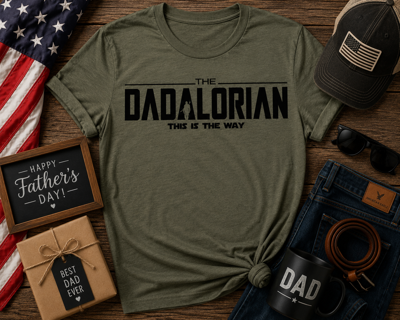 The Dadalorian "This Is The Way" Men's T-Shirt