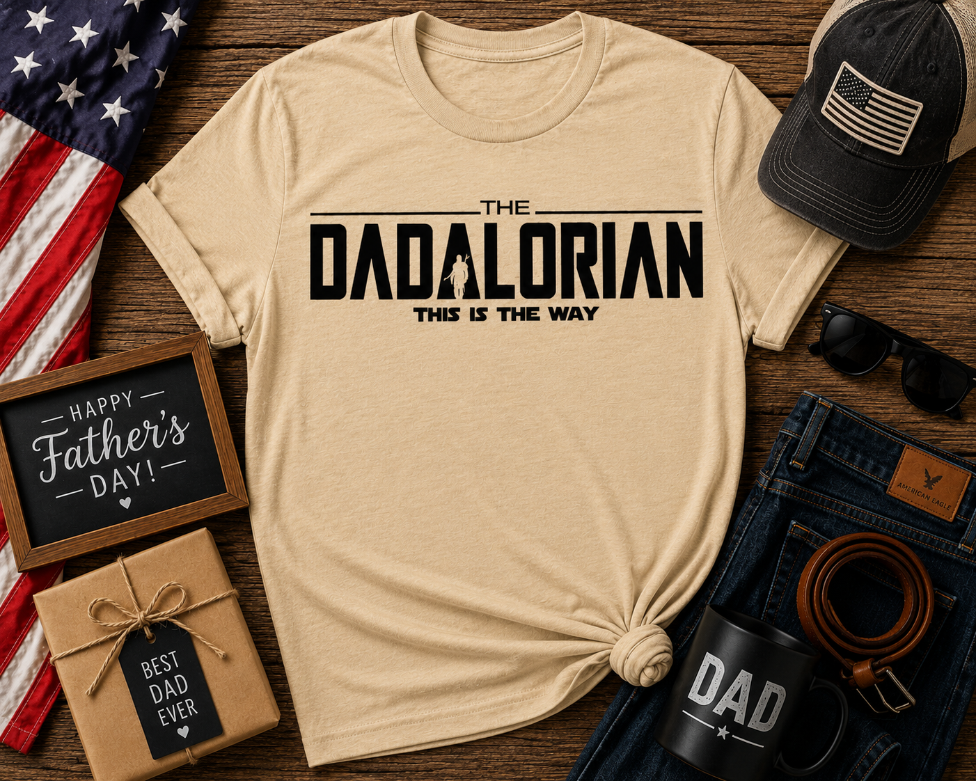 The Dadalorian "This Is The Way" Men's T-Shirt