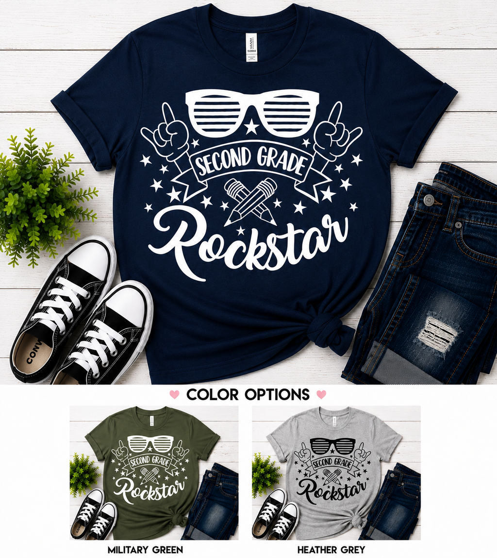 Second Grade Rockstar T-Shirt