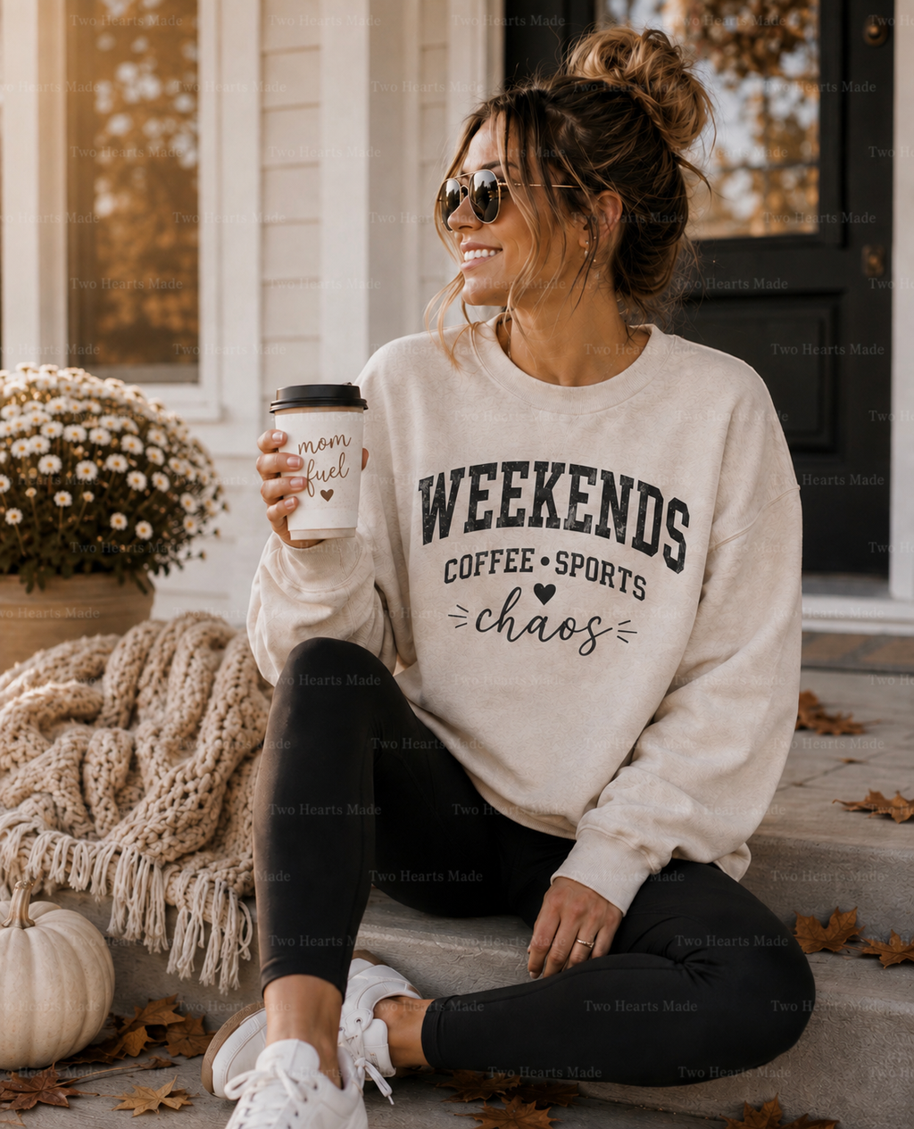 Mom Life Weekends Sweatshirt