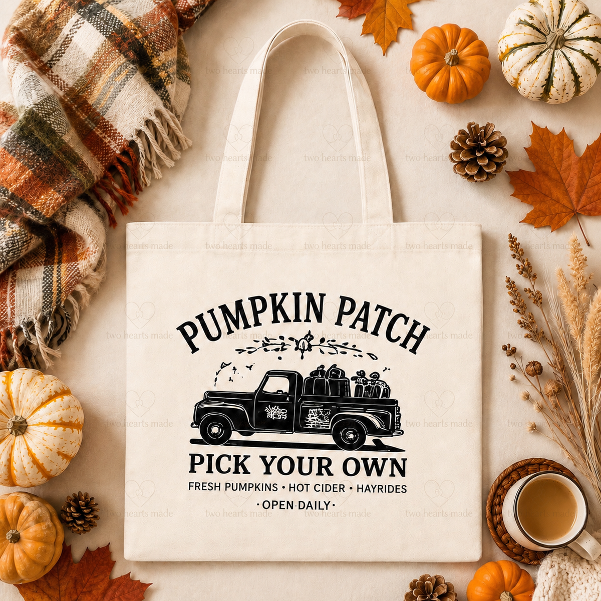 Pumpkin Patch Tote Bag