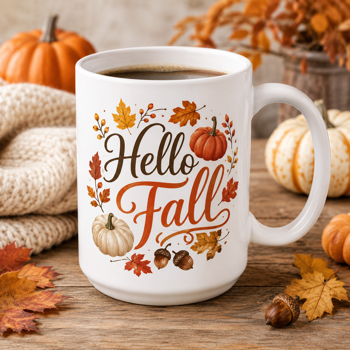 Hello Fall Coffee Mug