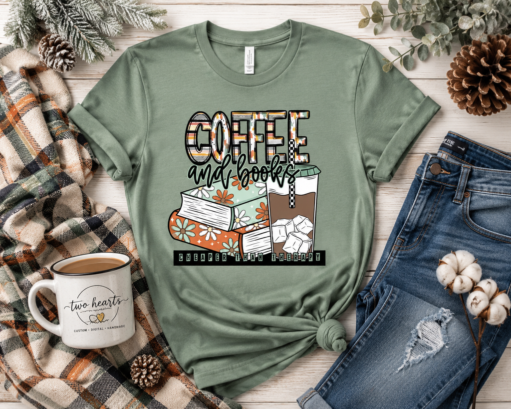 Coffee and Books Cheaper Than Therapy