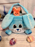 Personalized Easter Basket with Name on Ear