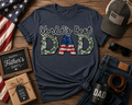 World's Best Dad Camo Flag Men's T-Shirt