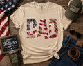 DAD Distressed Flag Men's T-Shirt