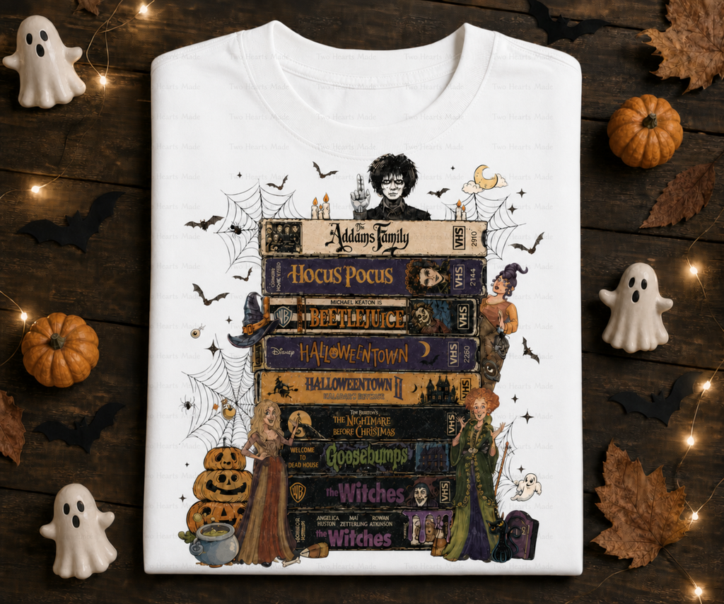 Halloween VHS Stack Sweatshirt