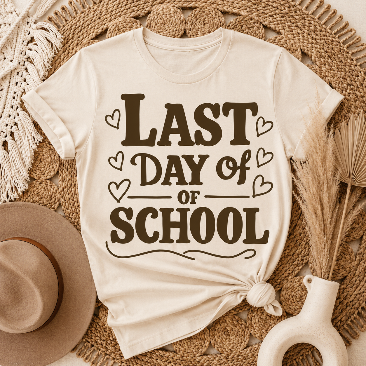 Last Day of School Adult T-Shirt