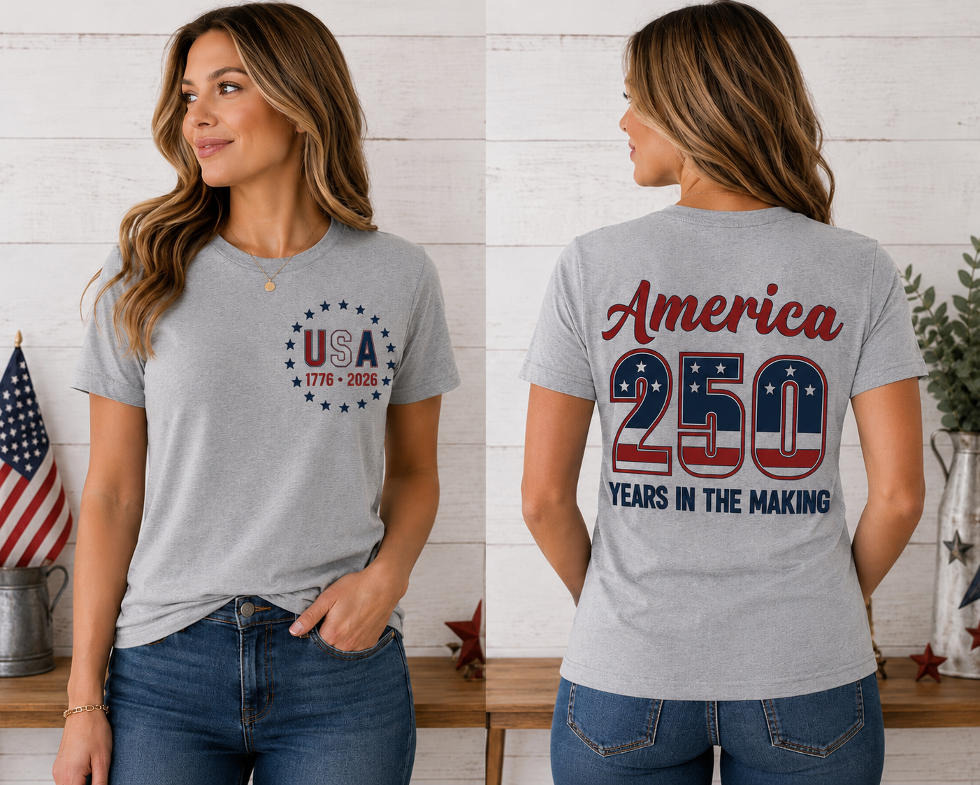 America 250 Years in the Making Women's T-Shirt