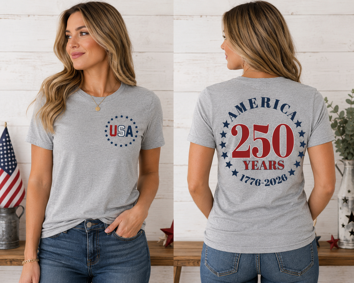 America 250 Years USA Women's T-Shirt