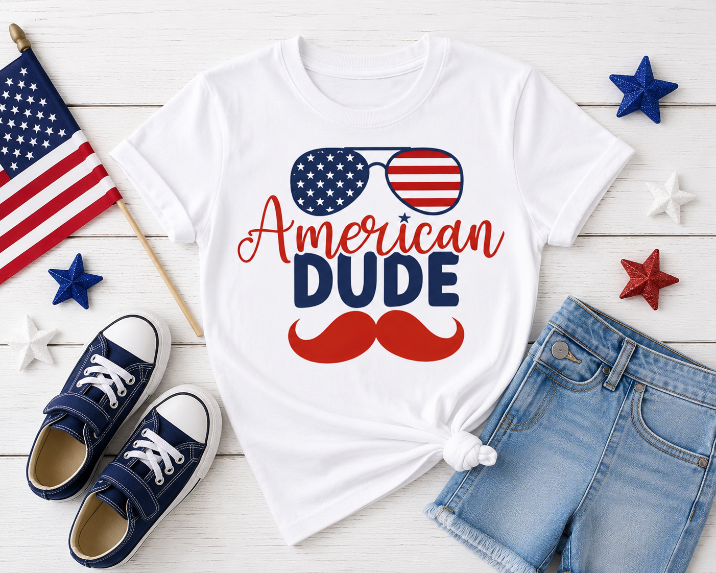 American Dude Kids T-Shirt