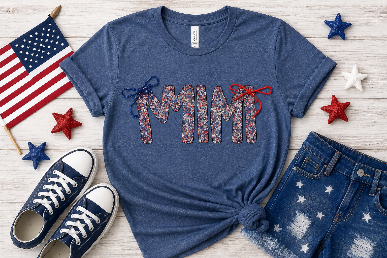 Mimi Patriotic 4th of July Women's T-Shirt