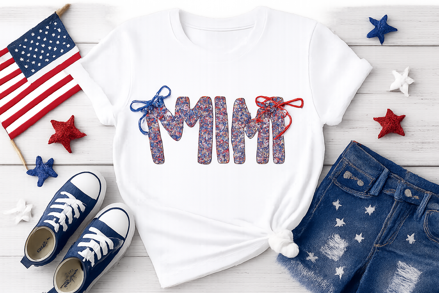 Mimi Patriotic 4th of July Women's T-Shirt