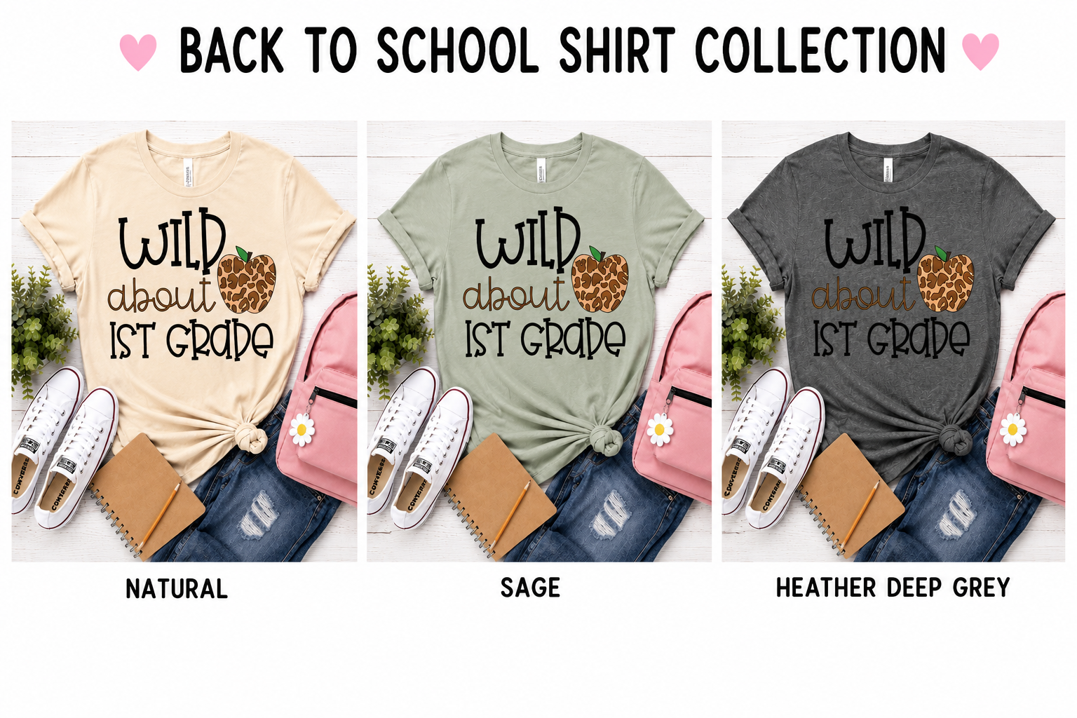 Wild About 1st Grade T-Shirt