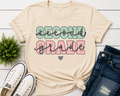 Second Grade Retro Pastel T-Shirt