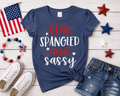 Star Spangled and Sassy Girls T-Shirt