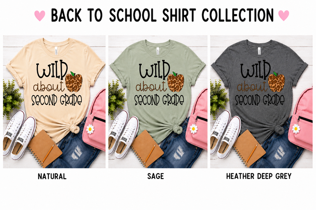 Wild About 2nd Grade T-Shirt