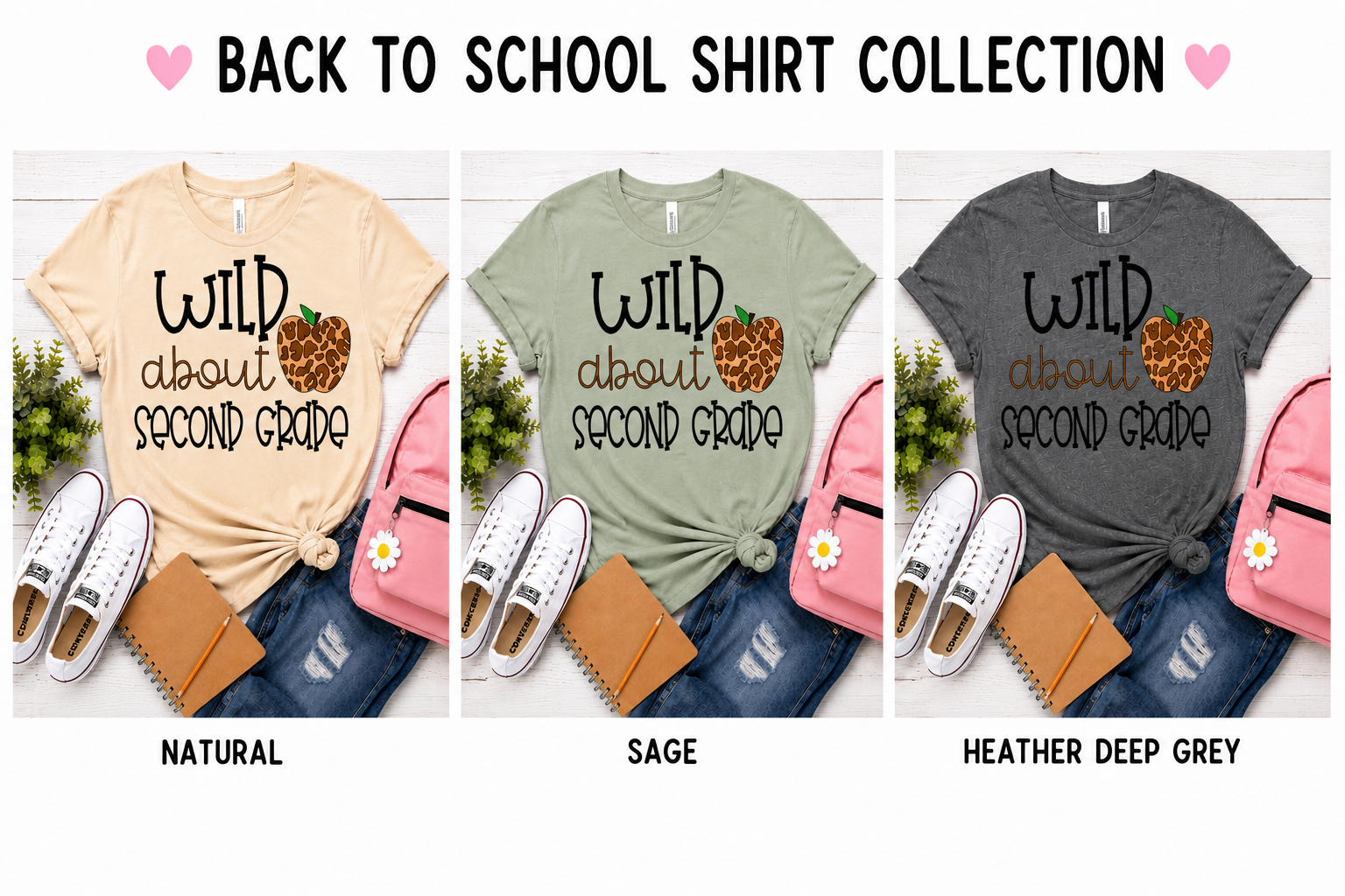 Wild About 2nd Grade T-Shirt