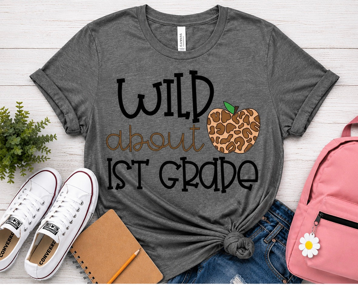 Wild About 1st Grade T-Shirt